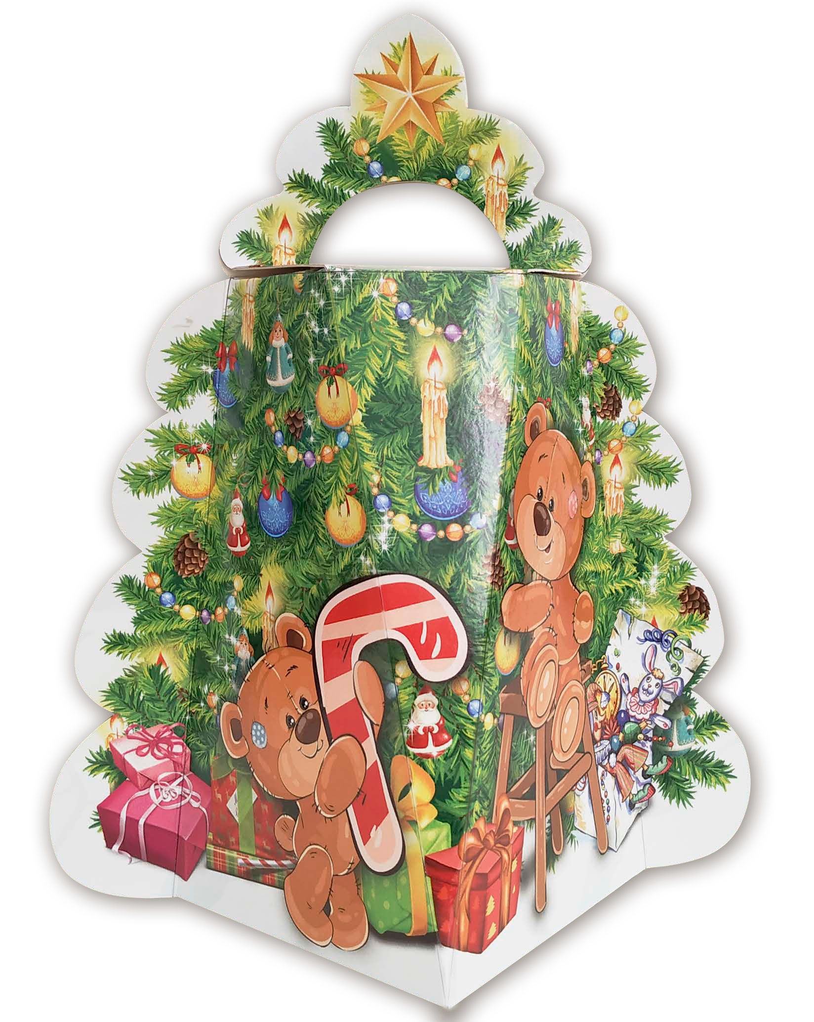 Подарунок новорічний ZAPODARKOM L-450 Ялинка, 450г